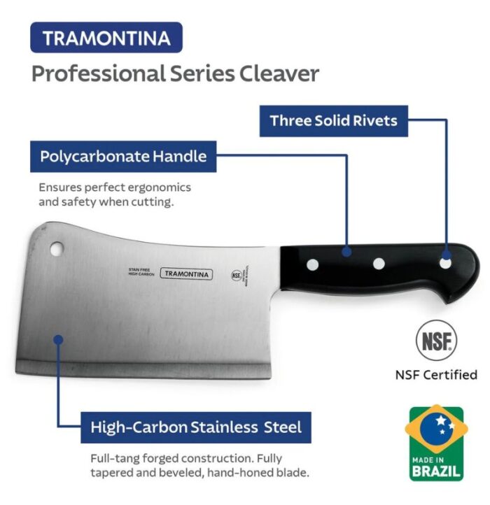 Cleaver Knife, Tramontina Knife,