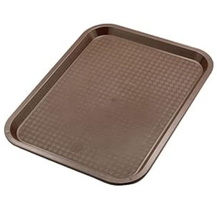 Sunnex Polypropylene Fast Food Tray - Brown 41.5 x 31cm